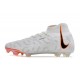 Nike Phantom Luna Elite FG Blanc Noir Orange Total