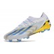 Adidas X Crazyfast Messi.1 Fg Blanc Bleu Or