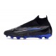 Nike Phantom GX Elite DF FG Noir Chrome Hyper Royal