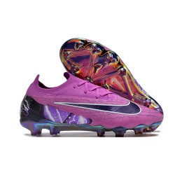 Chaussure Nike Phantom Gx Elite Fg Violet Noir