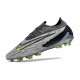 Chaussure Nike Phantom GX Elite FG Gris Noir