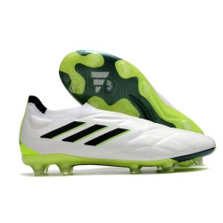 Crampon Neuf adidas Copa Pure+ FG Blanc Noir Citron Lucide