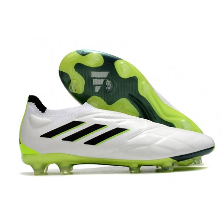 Chaussure adidas Copa Pure.1 FG Blanc Noir Citron Lucide