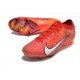 Nike Zoom Mercurial Vapor XV Elite FG MDS Carmin Clair Ivoire Pâle Mandarine Vif