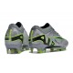 Nike Zoom Mercurial Vapor XV Elite FG Gris Noir Vert