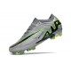 Nike Zoom Mercurial Vapor XV Elite FG Gris Noir Vert