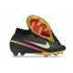 Nike Air Zoom Mercurial Superfly 9 Elite FG MR Noir Argentee