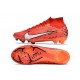 Nike Air Zoom Mercurial Superfly 9 Elite FG MDS Carmin Clair Ivoire Pâle Mandarine Vif