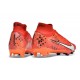 Nike Air Zoom Mercurial Superfly 9 Elite FG MDS Carmin Clair Ivoire Pâle Mandarine Vif