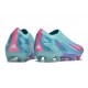 Adidas X Crazyfast.1 Sans Lacets Fg Messi X Miami Turquoise Rose