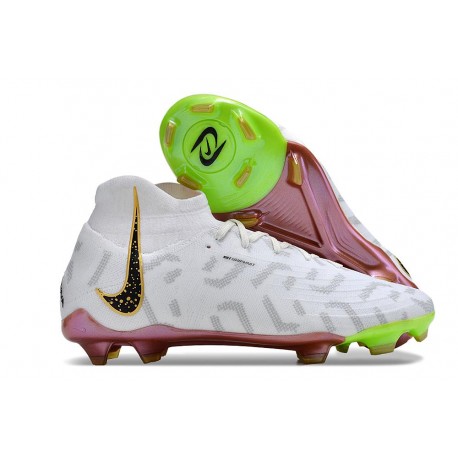 Nike Phantom Luna Elite FG X WWC Blanc Noir Or