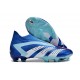 Chaussure adidas Predator Accuracy + FG Royal Vif Blanc Bleu Bonheur