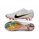 Nike Zoom Mercurial Vapor XV Elite FG Blanc Or Noir