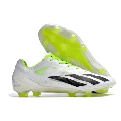 Adidas X Crazyfast + FG Nouvelle Blanc Noir Citron Lucide