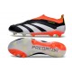 adidas Predator Elite Laceless FG Noir Banc Rouge Solaire