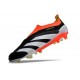 adidas Predator Elite Laceless FG Noir Banc Rouge Solaire