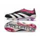 adidas Predator Elite Laceless FG Noir Blanc Violet