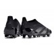 adidas Predator Elite Laceless FG Nightstrike Pack Noir Carbone