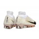 Nike Air Zoom Mercurial Superfly 9 Elite FG Blanc Or Noir