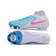 Nike Phantom Luna II Elite FG Bleu Blanc Rose