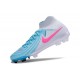 Nike Phantom Luna II Elite FG Bleu Blanc Rose