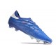 Chaussure adidas Copa Pure II + Elite FG Bleu Lucide Blanc Rouge Solaire