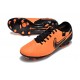 Chaussure Nike Tiempo Legend 10 Elite FG Orange Noir