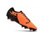 Chaussure Nike Tiempo Legend 10 Elite FG Orange Noir