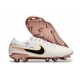 Chaussure Nike Tiempo Legend 10 Elite FG Blanc Or Noir