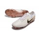 Chaussure Nike Tiempo Legend 10 Elite FG Blanc Or Noir