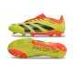 Chaussure adidas Predator Elite FG Jaune Rouge Noir