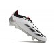 Chaussure adidas Predator Elite FG Blanc Noir Rouge