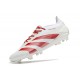 Chaussure adidas Predator Elite FG Blanc Rouge