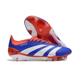 Chaussure adidas Predator Elite FG Bleu Rouge Blanc