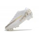 Nike Zoom Mercurial Vapor XV Elite FG Blanc Or Argent