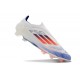 adidas F50 Elite Laceless FG Advancement - Blanc Bleu Rouge 