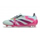 adidas Predator Elite Tongue FG Bleu Très Pâle Rose Lucide Jaune Semi Solaire
