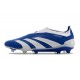 adidas Predator Elite Laceless FG Bleu Blanc