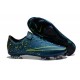 Chaussures De Foot Hommes - Nike Mercurial Vapor X FG - Bleu Noir Volt