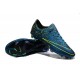 Chaussures De Foot Hommes - Nike Mercurial Vapor X FG - Bleu Noir Volt