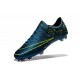 Chaussures De Foot Hommes - Nike Mercurial Vapor X FG - Bleu Noir Volt