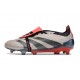 adidas Predator Elite Foldover Tongue FG Platin Métallique Noir Aurore Carbone