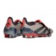 adidas Predator Elite Foldover Tongue FG Platin Métallique Noir Aurore Carbone