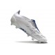 adidas Predator Elite Foldover Tongue FG Blanc Argent Métallique Royal Vif