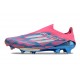 Chaussure adidas F50+ LL FG Bleu Solaire Blanc Ftwr Rose