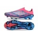 Chaussure adidas F50+ LL FG Bleu Solaire Blanc Ftwr Rose