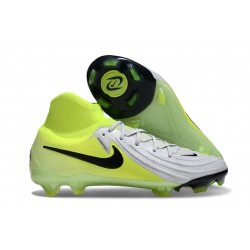 Nike Phantom Luna II Elite FG Argent Métallique Noir Volt