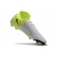 Nike Phantom Luna II Elite FG Argent Métallique Noir Volt