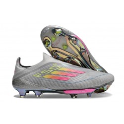 Chaussure adidas F50+ LL FG Gris Jaune Solaire