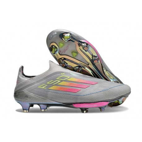 Chaussure adidas F50+ LL FG Gris Jaune Solaire